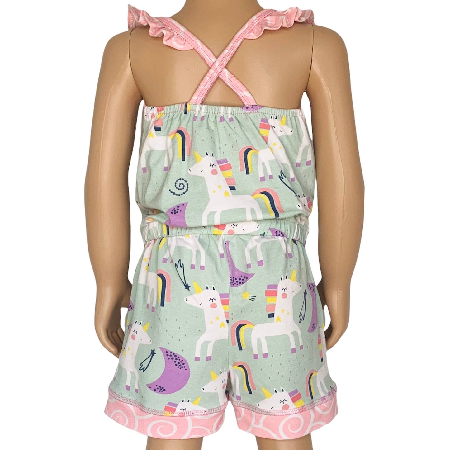 Girl's Unicorn Romper