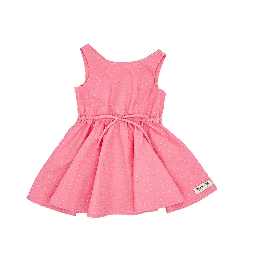 Girl's Rosy Dots Dress