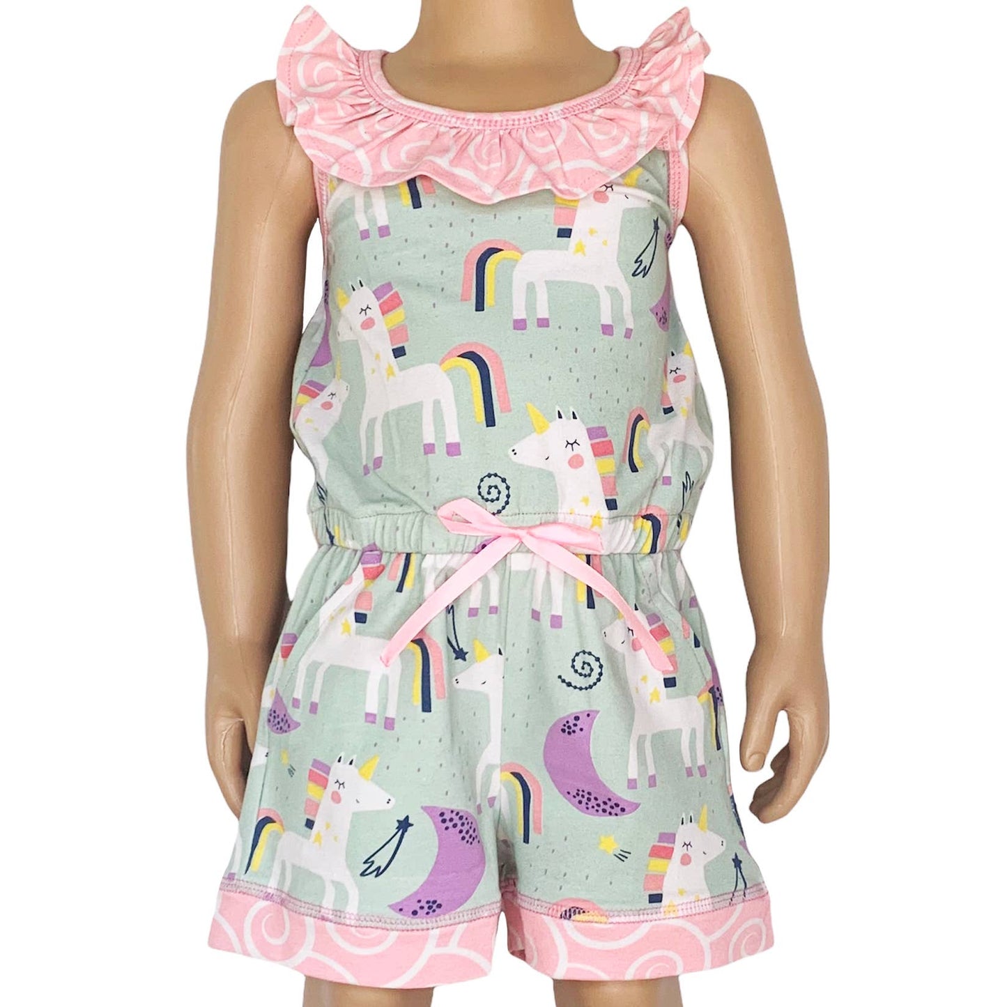 Girl's Unicorn Romper